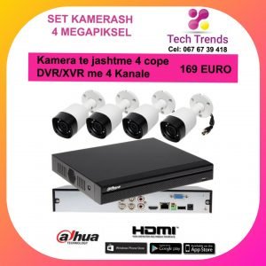 Set Kamera Sigurie Dahua4MP