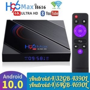 Android TV BOX H96 MAX 6K, 4/32GB&4/64GB