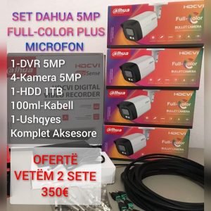 SET DAHUA 5MP plus MIC FULL-COLOR